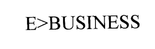 E>BUSINESS