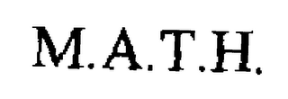 M.A.T.H.