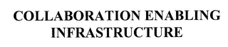 COLLABORATION ENABLING INFRASTRUCTURE