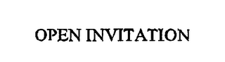 OPEN INVITATION