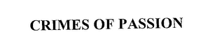 CRIMES OF PASSION
