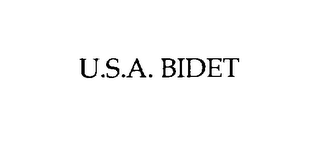 U.S.A. BIDET