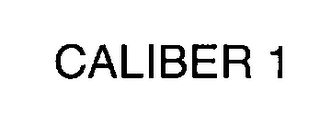 CALIBER 1
