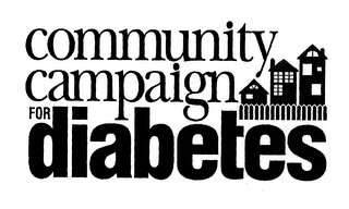 COMMUNITY CAMPAIGN FOR DIABETES