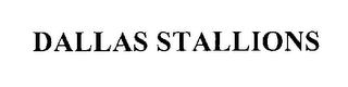 DALLAS STALLIONS