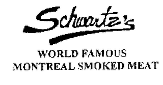 SCHWARTZ'S WORLD FAMOUS MONTREAL SMOKED MEAT