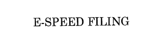 E-SPEED FILING