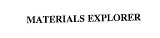 MATERIALS EXPLORER