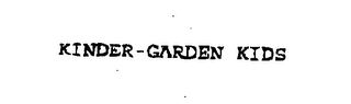 KINDER-GARDEN KIDS