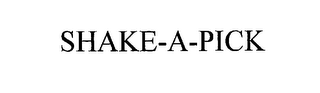 SHAKE-A-PICK