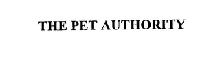THE PET AUTHORITY