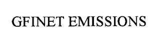GFINET EMISSIONS