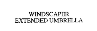 WINDSCAPER EXTENDED UMBRELLA