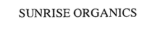 SUNRISE ORGANICS