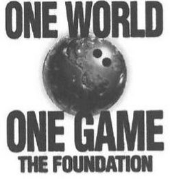 ONE WORLD ONE GAME THE FOUNDATION