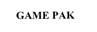 GAME PAK