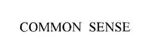 COMMON SENSE