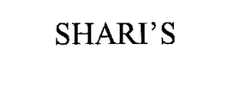 SHARI'S