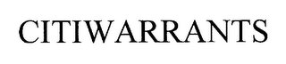 CITIWARRANTS