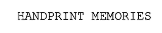 HANDPRINT MEMORIES