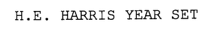 H.E. HARRIS YEAR SET