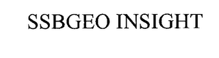 SSBGEO INSIGHT