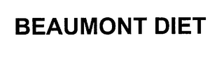 BEAUMONT DIET