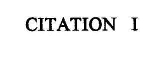 CITATION I