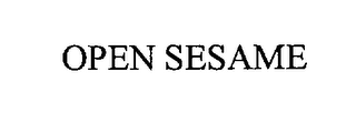 OPEN SESAME