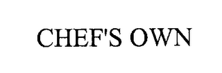 CHEF'S OWN