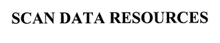SCAN DATA RESOURCES