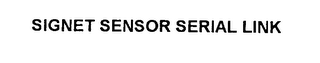 SIGNET SENSOR SERIAL LINK