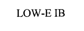 LOW-E IB