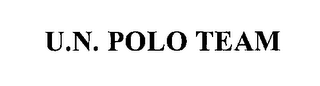 U.N. POLO TEAM