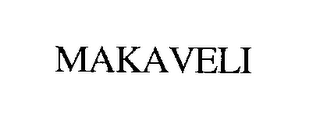 MAKAVELI