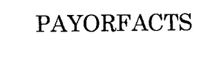 PAYORFACTS