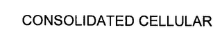 CONSOLIDATED CELLULAR