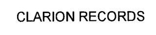 CLARION RECORDS