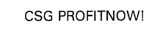 CSG PROFITNOW!