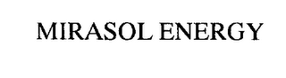 MIRASOL ENERGY