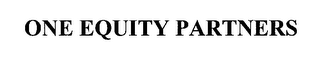 ONE EQUITY PARTNERS