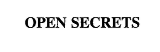 OPEN SECRETS
