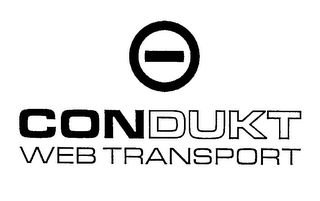 CONDUKT WEB TRANSPORT