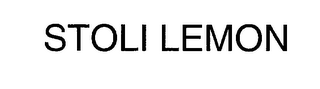 STOLI LEMON