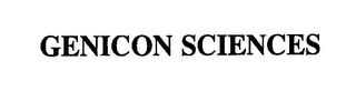 GENICON SCIENCES