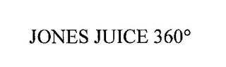 JONES JUICE 360 °