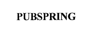 PUBSPRING
