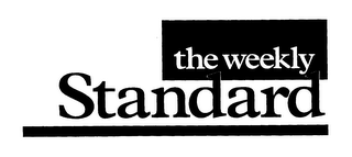 THE WEEKLY STANDARD