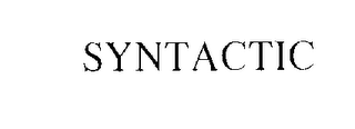 SYNTACTIC