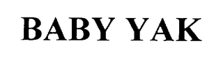 BABY YAK